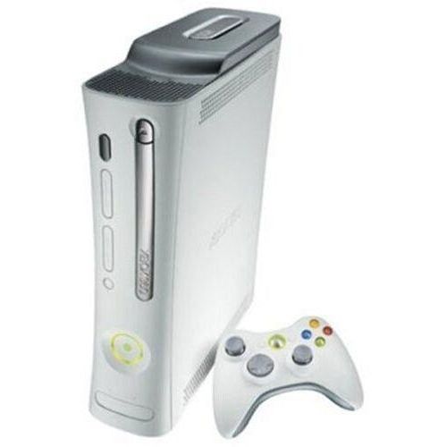 Microsoft Xbox 360 60 GB weiß 2 Controller