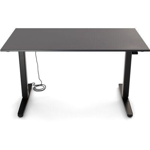 Yaasa Desk Basic 135 x 70 cm - Elektrisch höhenverstellbarer Schreibtisch anthrazit