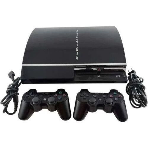 Sony PlayStation 3 Fat 40 GB 2 Controller schwarz