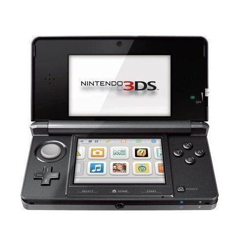 Nintendo 3DS inkl. Spiel schwarz Super Mario 3D Land (DE Version)