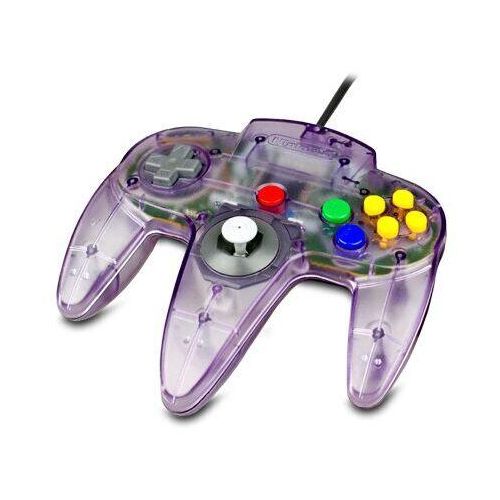 Nintendo N64 Controller transparent/lila