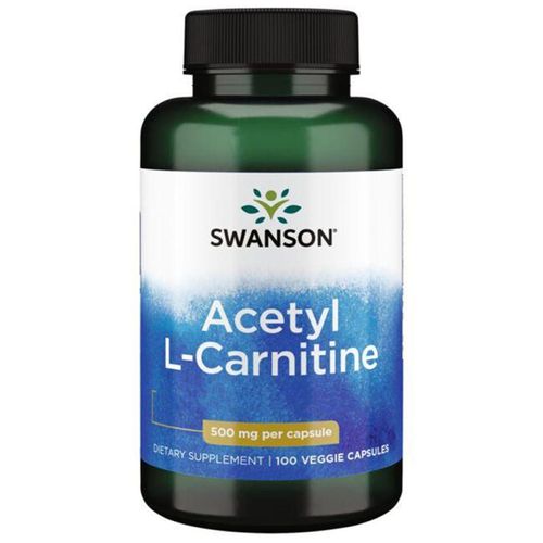 Swanson, Acetyl L-Carnitine, 500mg, 100 Kapseln [265,00 EUR pro kg]