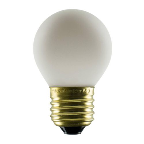 SEGULA LED-Lampe 24V DC E27 3W 922 Golfball matt dimm