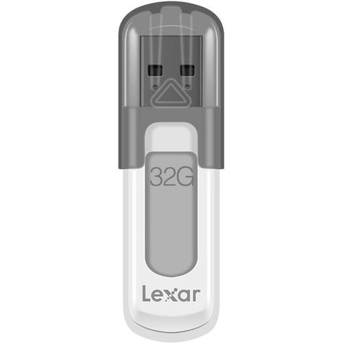 Lexar JumpDrive V100 USB-Stick 32 GB USB Typ-A 3.2 Gen 1 (3.1 Gen 1) Grau, Weiß