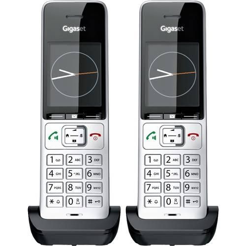 Gigaset COMFORT 500HX duo DECT Mobilteil Schwarz/Silber