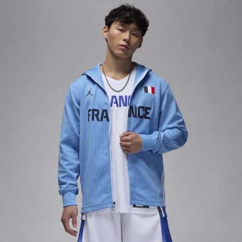 Frankreich Jordan Dri-FIT ADV Basketball-Spieljacke (Herren) - Blau