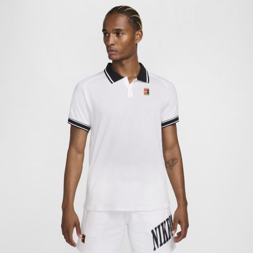 NikeCourt Heritage Herren-Tennis-Poloshirt - Weiß