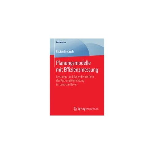 Planungsmodelle Mit Effizienzmessung - Fabian Metasch Kartoniert (TB)