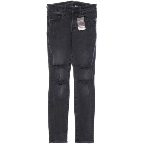 H&M Herren Jeans, schwarz, Gr. 26