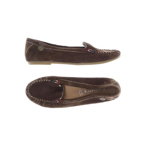 Tamaris Damen Ballerinas, braun, Gr. 38