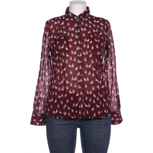 Emily van den Bergh Damen Bluse, bordeaux, Gr. 42