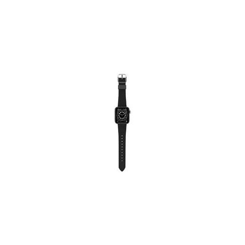 Symmetry Cactus Leather, Uhrenarmband schwarz, Apple Watch 42/44/45 mm