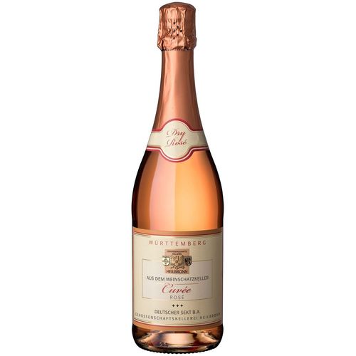 Württemberg Cuvée Sekt Rosé Dry 0,75 l 6er Karton