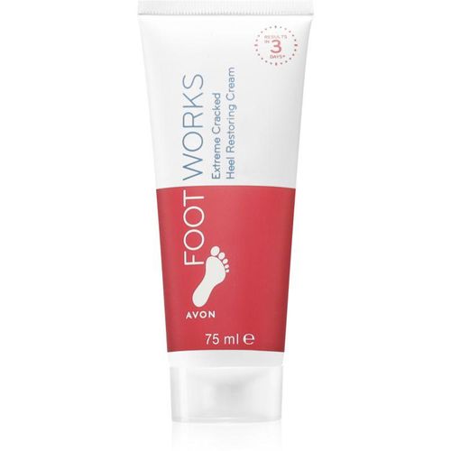 Avon Foot Works Extreme Cracked Herstellende Crème voor Gebarsten Voeten 75 ml