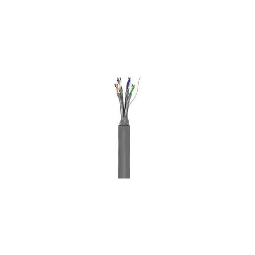 Netzwerkkabel Cat.6, S/FTP (PiMF) grau, 305 Meter