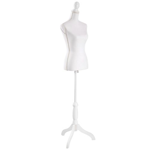 tectake® Schneiderpuppe, Torso, aus Schaumstoff, höhenverstellbar, 133 - 168 cm