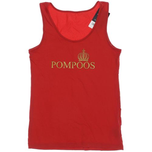 Pompoos Damen Top, rot, Gr. 38