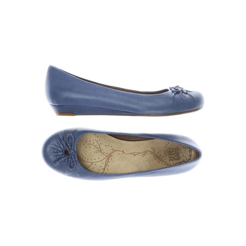 Clarks Damen Ballerinas, blau, Gr. 4