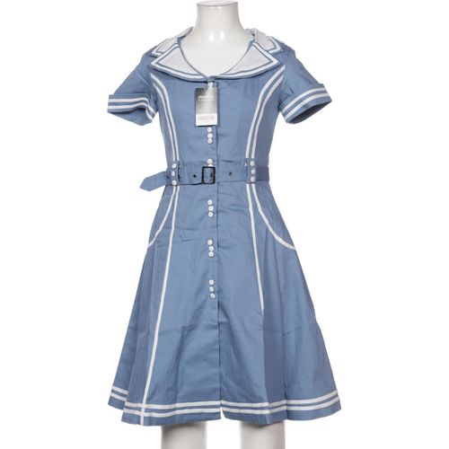 Voodoo Vixen Damen Kleid, blau, Gr. 38