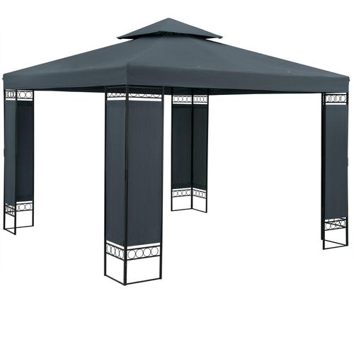 Pavillon Lorca Anthrazit 3x3m