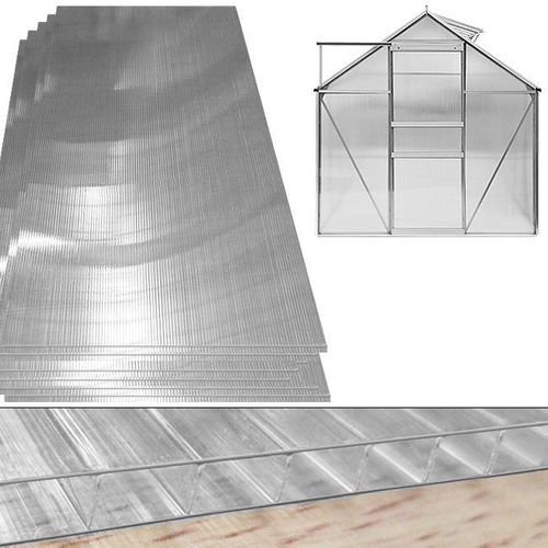 Deuba 10,25 m² Hohlkammerstegplatten 4mm