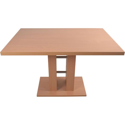 Esstisch HOFMANN LIVING AND MORE Tische Gr. B/H/T: 120cm x 75cm x 80cm, beige (buche, nachbildung, buche, nachbildung)