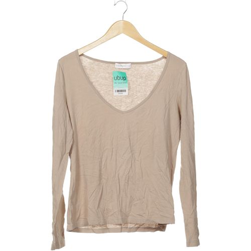 Nice Connection Damen Langarmshirt, beige, Gr. 40