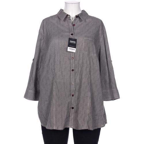 sheego Damen Bluse, braun, Gr. 52