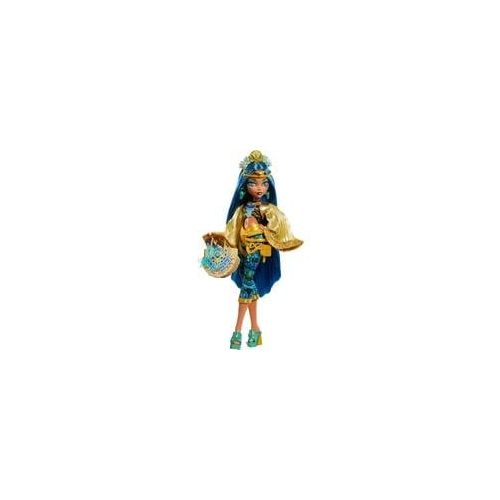 Monster High Monsterfest Cleo De Nile, Puppe mit Bandposter und Zubehör