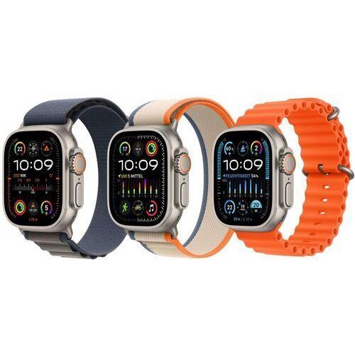 Apple Watch Ultra 2 (2023) | GPS + Cellular | silber | Alpine Loop grün Medium