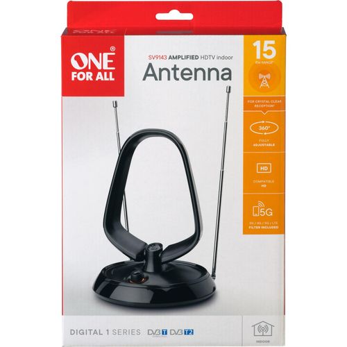 ONE FOR ALL Antenne DVB-T2 Zimmerantenne SV 9143