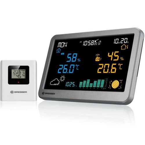BRESSER Funk-Wetterstation MeteoTemp TBH
