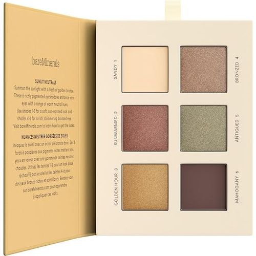 bareMinerals Augen-Make-up Lidschatten Mineralist Eyeshadow Palette Sunlit