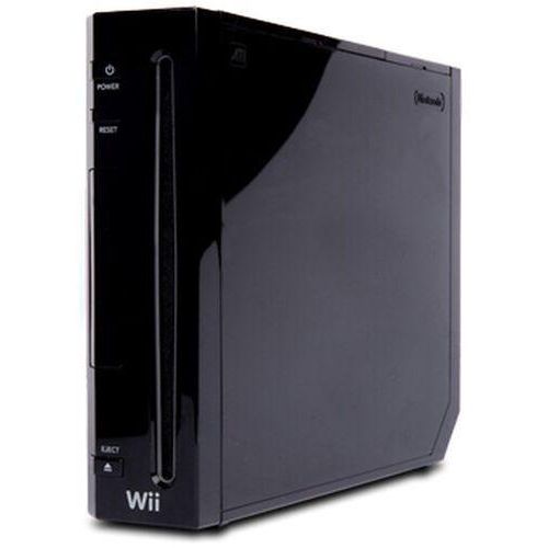 Nintendo Wii Fernbedienung schwarz