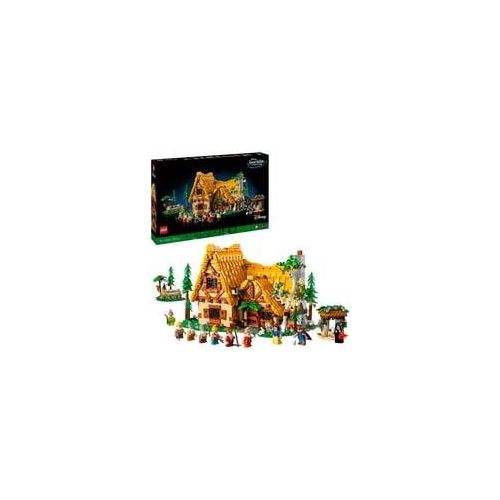 43242 Disney Die Hütte von Schneewittchen und den sieben Zwergen, Konstruktionsspielzeug