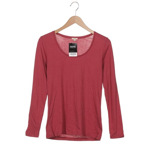 Grüne Erde Damen Langarmshirt, rot, Gr. 36