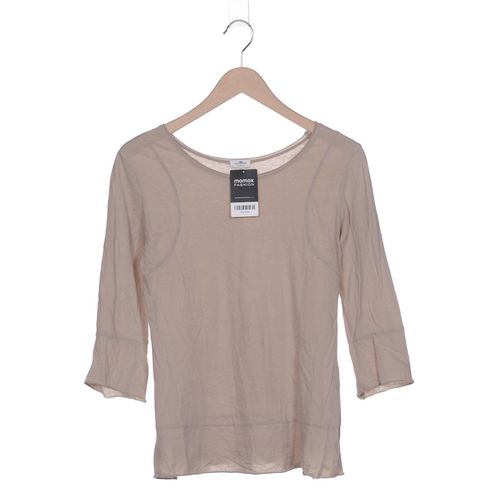 Grüne Erde Damen Langarmshirt, beige, Gr. 36