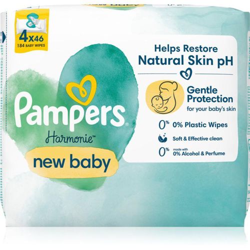 Pampers Harmonie New Baby Vochtige Reinigings Doekjes voor Kinderen 4x46 st