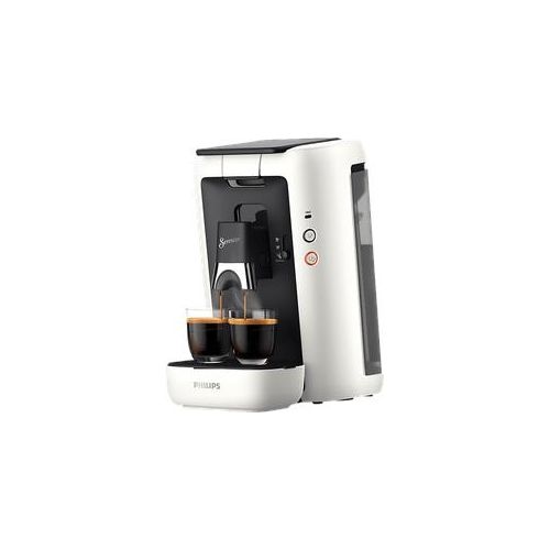 PHILIPS SENSEO® CSA260/10 Maestro mit Kaffeestärkewahl und Memo-Funktion, 1.2L Wassertank, Padmaschine, Star White