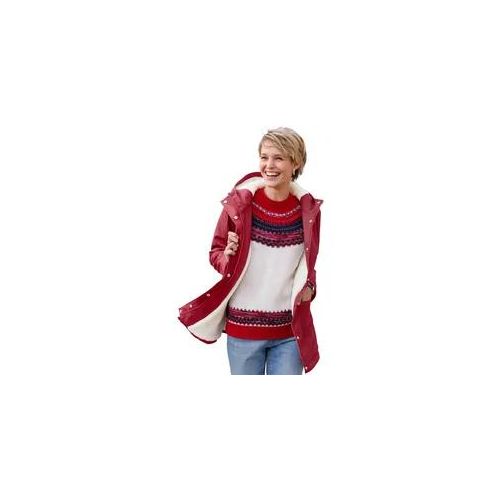 Regenjacke CLASSIC BASICS Gr. 48, rot (kirsche) Damen Jacken