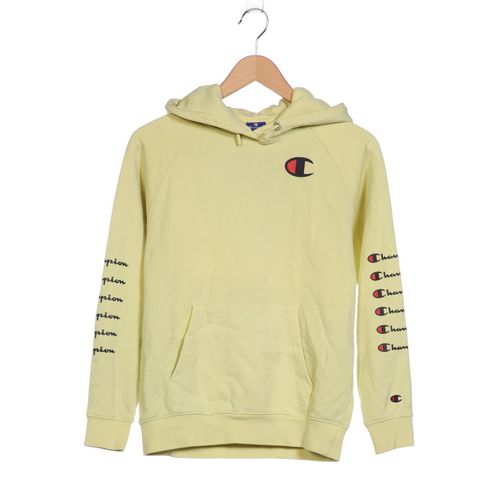 Champion Damen Kapuzenpullover, gelb, Gr. 34