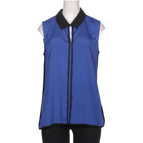 Karl Lagerfeld Damen Bluse, blau, Gr. 36