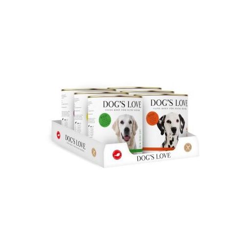 DOG'S LOVE Multipack 6x400g