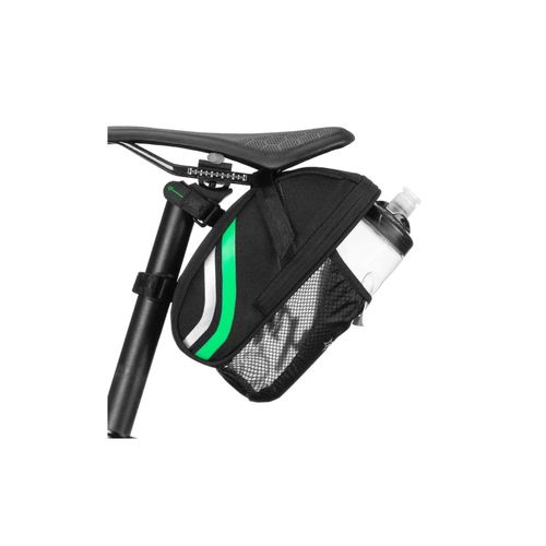 Fahrradtasche unter dem Sattel – schwarz - Satteltasche mit