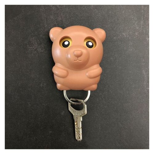 Schlüsselanhänger - brauner Teddybär