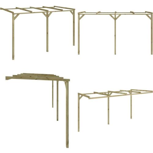 Vidaxl - Terrassen-Pergola 2x4x2,2 m Holz - Pergola - Pergolas - Home & Living - Braun