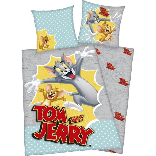 Kinderbettwäsche »Tom & Jerry«, mit witzigem Tom & Jerry Motiv