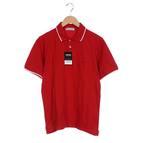 Burlington Herren Poloshirt, rot, Gr. 48