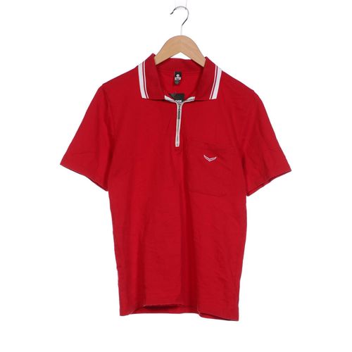 Trigema Herren Poloshirt, rot, Gr. 46