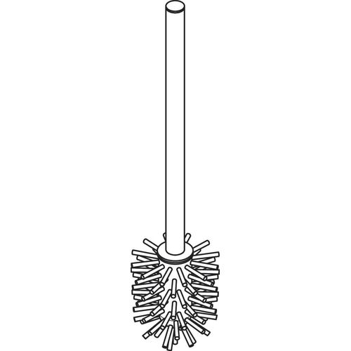 Hansgrohe Stiel mit Bürste chrom, 93286000 93286000